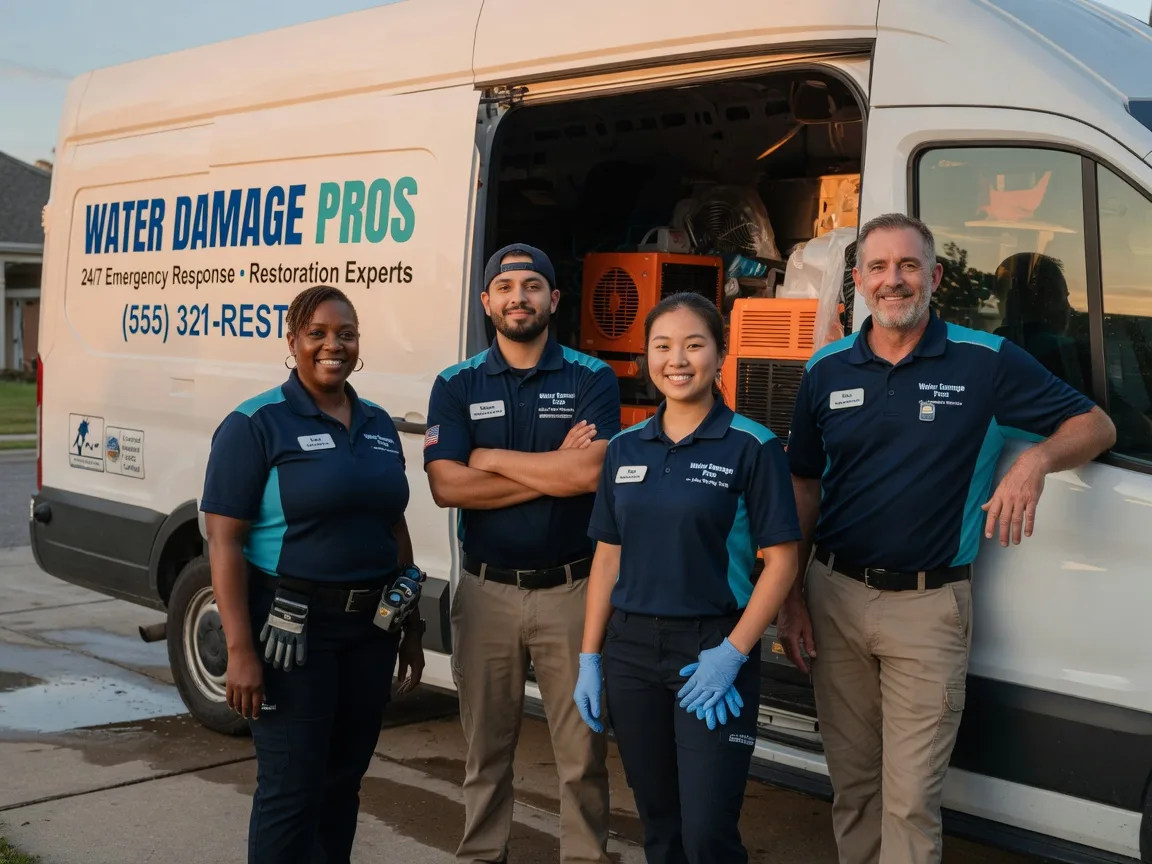 Water Damage Restoration company in Sanger, TX
