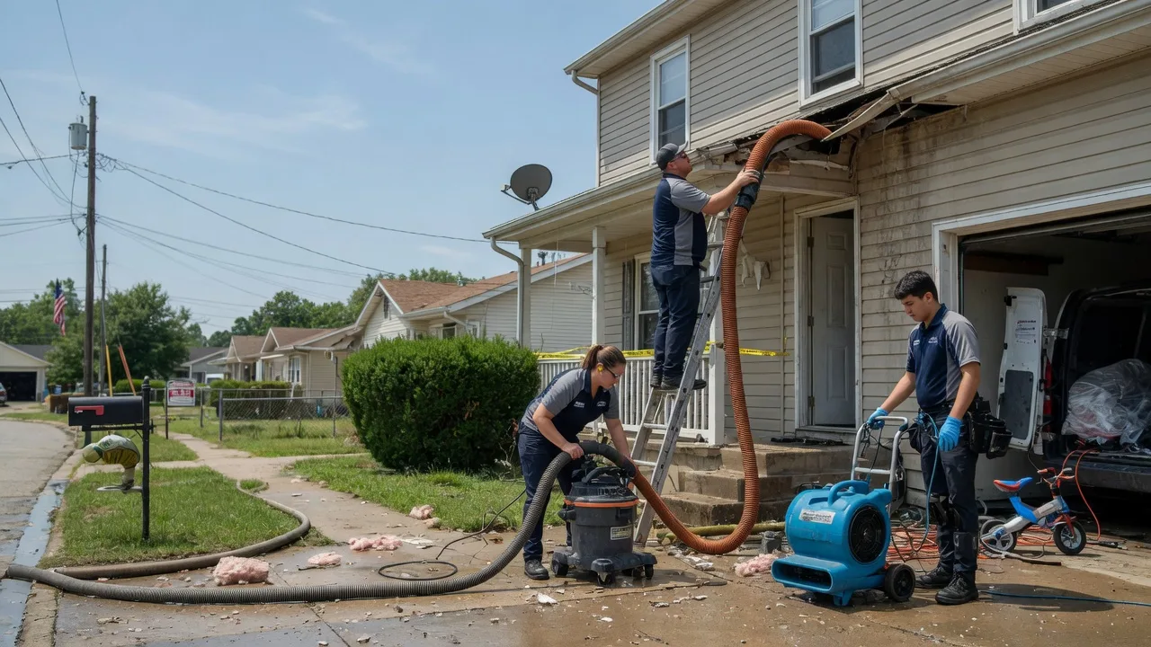 Water Damage Restoration in Sanger, TX near me